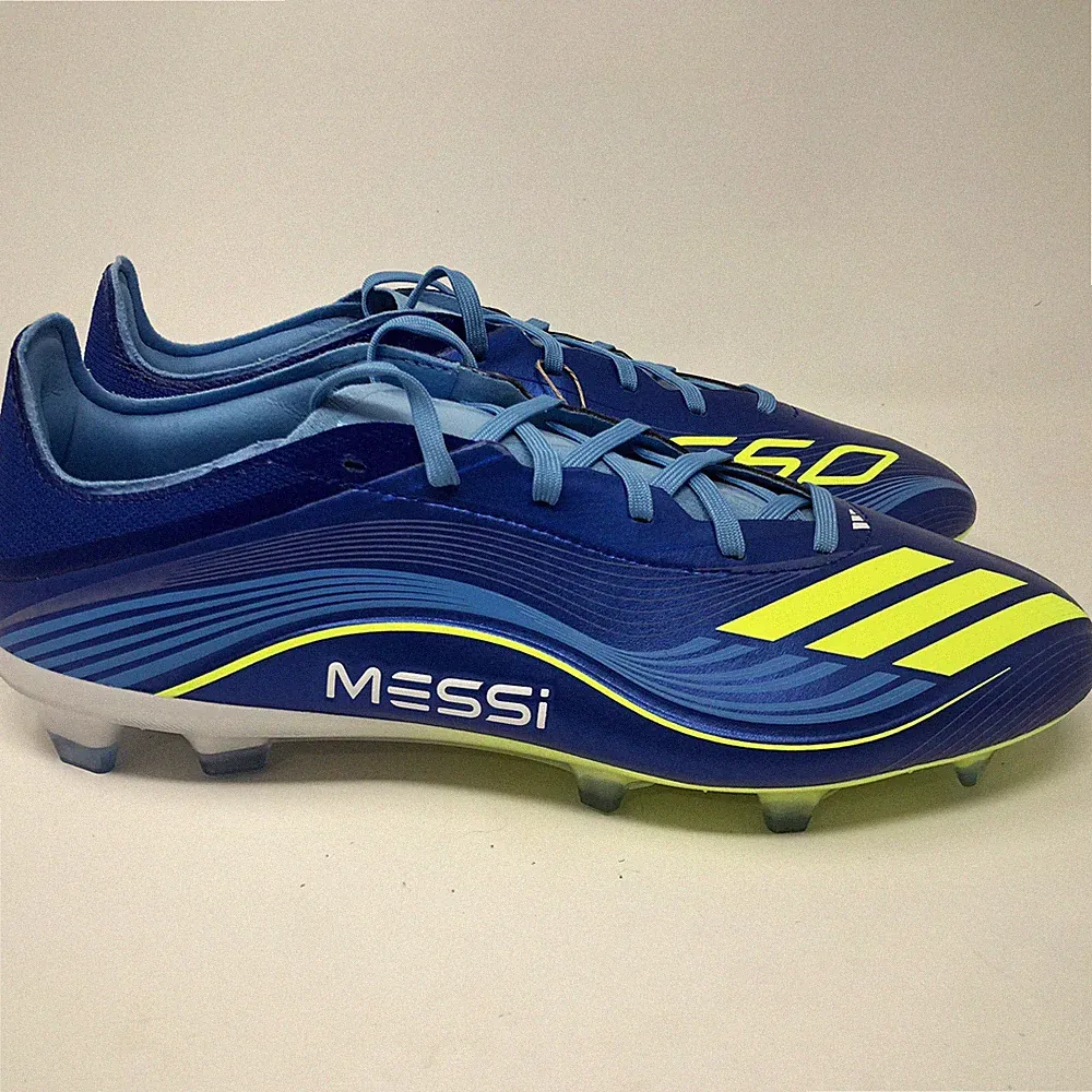 Adidas F50 MESSI PRO FG Mens 10 Firm Ground Soccer Cleats Blue JQ7953 NWT