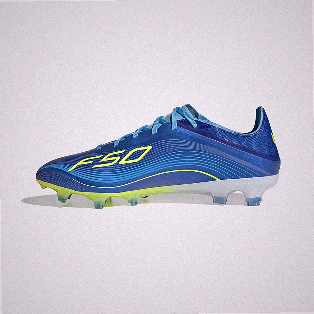adidas F50 MESSI PRO FG Soccer Cleats Royal Blue/Solar Yellow JQ7953 select SZ