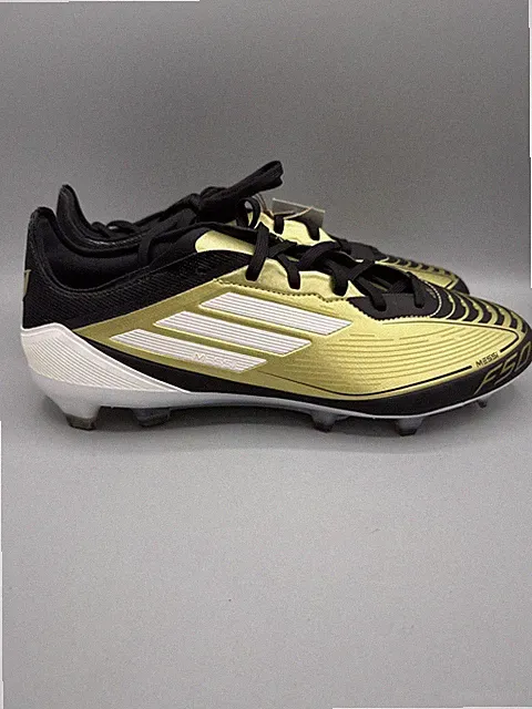 Adidas F50 Pro FG Messi Soccer Cleat Gold Mens Size 10 New JI2502