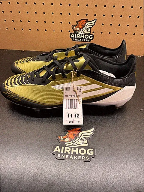 adidas F50 Pro FG 'Messi' Soccer Cleats | Men's Size 11 | JI2502