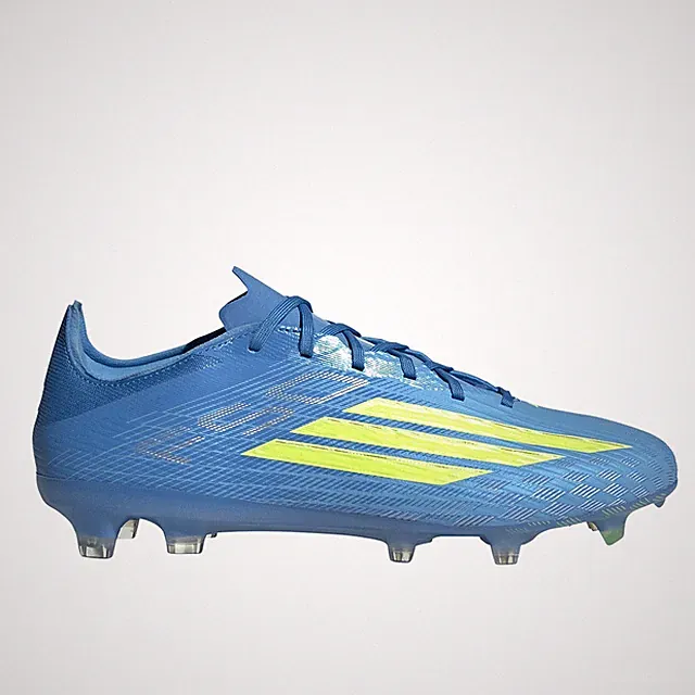 adidas F50 Pro Firm Ground Soccer Cleats Mens Blue Sneakers Athletic Shoes JR895