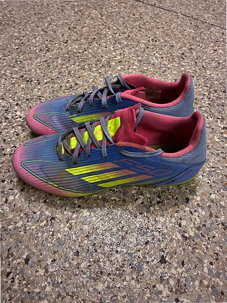 Adidas F50 Soccer Cleats Boys Size 7Y Blue Fusion