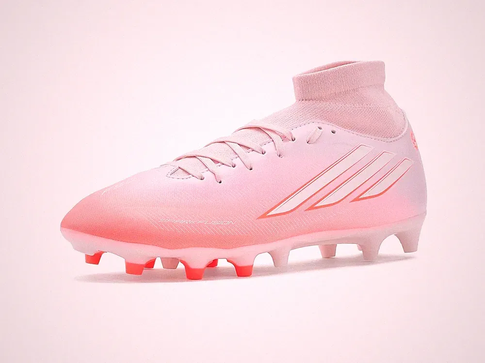 adidas F50 Sparkfusion Club Mid Top Firm Ground/Artificial Ground Soccer Cleats