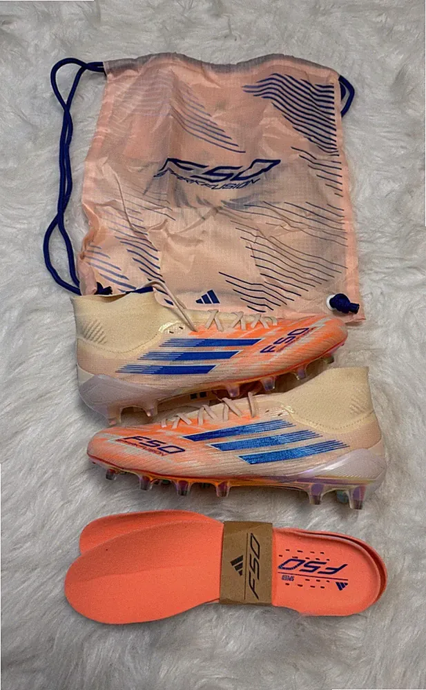 Adidas F50 Sparkfusion Elite Bliss Orange Women's Size 6.5 Soccer Cleats JH7647