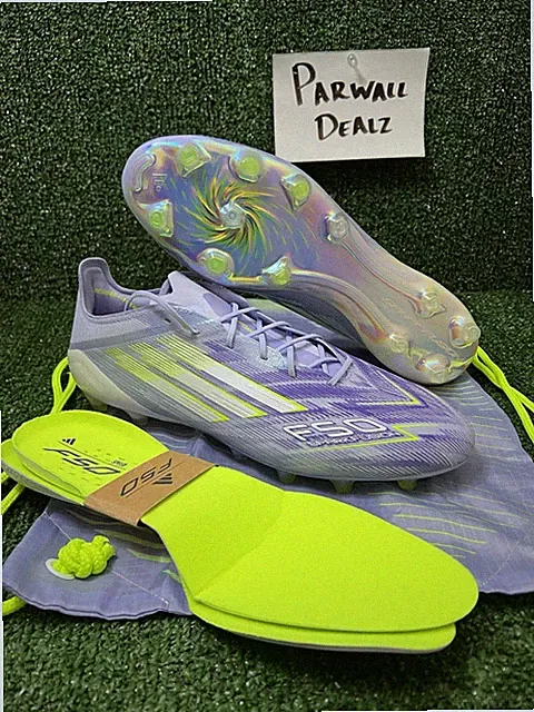 Adidas F50 Sparkfusion Elite FG/AG Soccer Cleats Violet Womens 13 Mens 12 JR9225