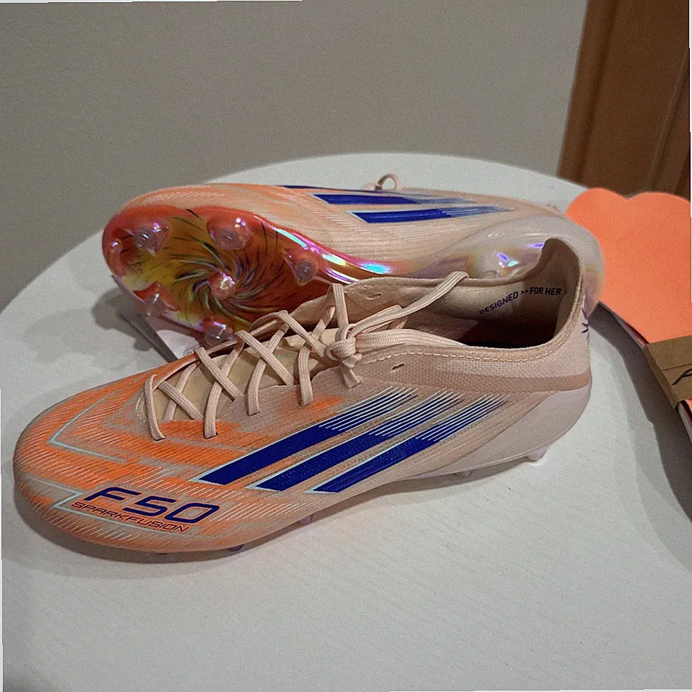 Adidas F50 Sparkfusion Elite Low FG AG Soccer Cleats $240 JS4378 Womens Size 7.5