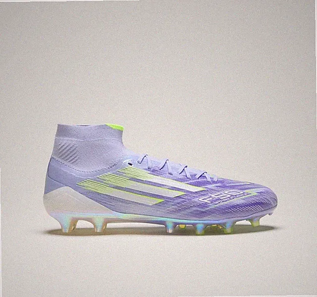 Adidas F50 SPARKFUSION ELITE Mid FG AG Soccer Cleats Purple JH7648 Women sz 11.5