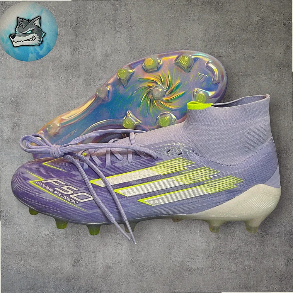 Adidas F50 Sparkfusion Elite Mid FG/AG Womens 5.5 Soccer Cleats JH7648 New