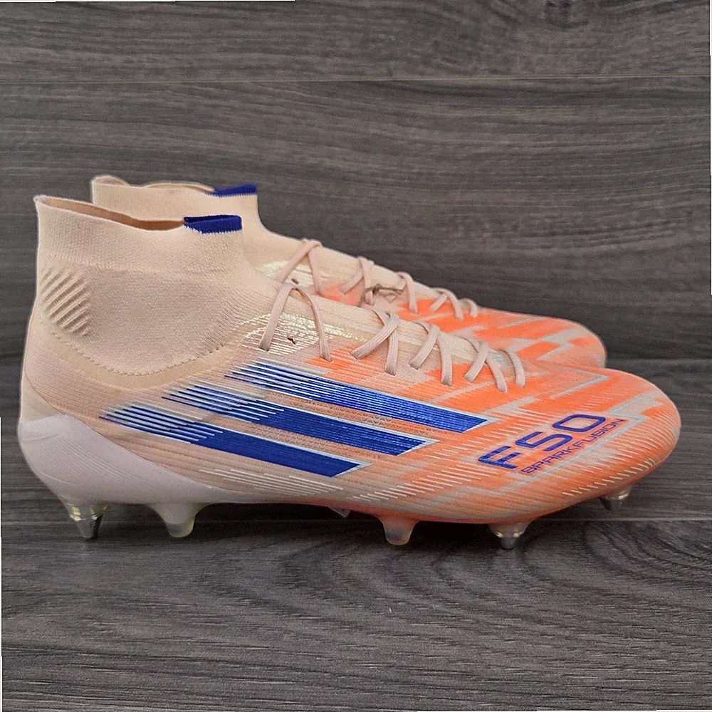 Adidas F50 Sparkfusion Elite SG Size 10.5 Womens Sz 9 Mens Orange Soccer Cleats