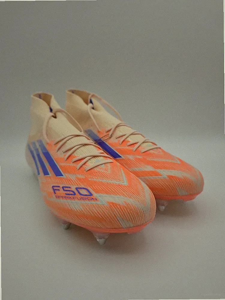 Adidas F50 Sparkfusion Elite SG Women's Sz 10 Orange Futbol Soccer Cleats JH7653