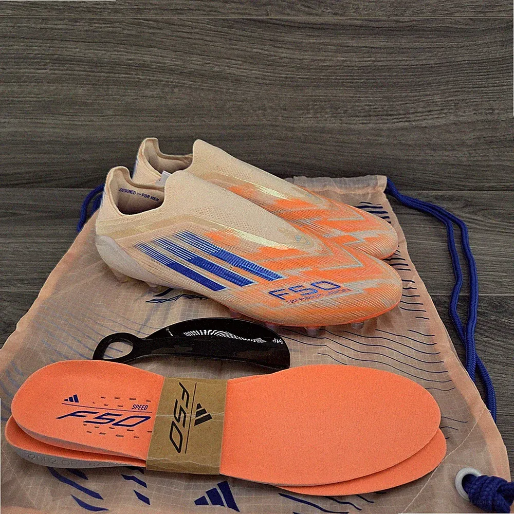 Adidas F50 Sparkfusion Laceless Elite FG Size 7.5 Womens Soccer Cleats