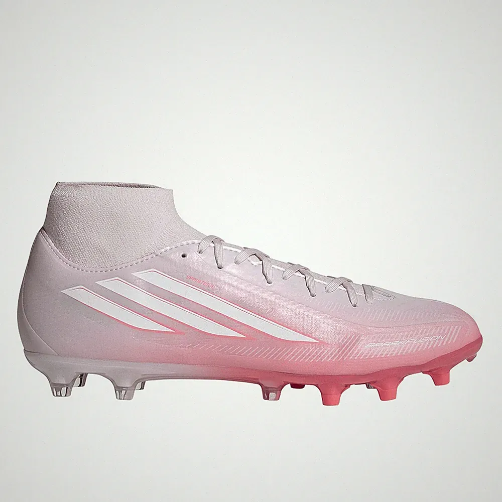adidas F50 Sparkfusion League Mid Cut Firm Ground Artificial Grass Soccer Cleat