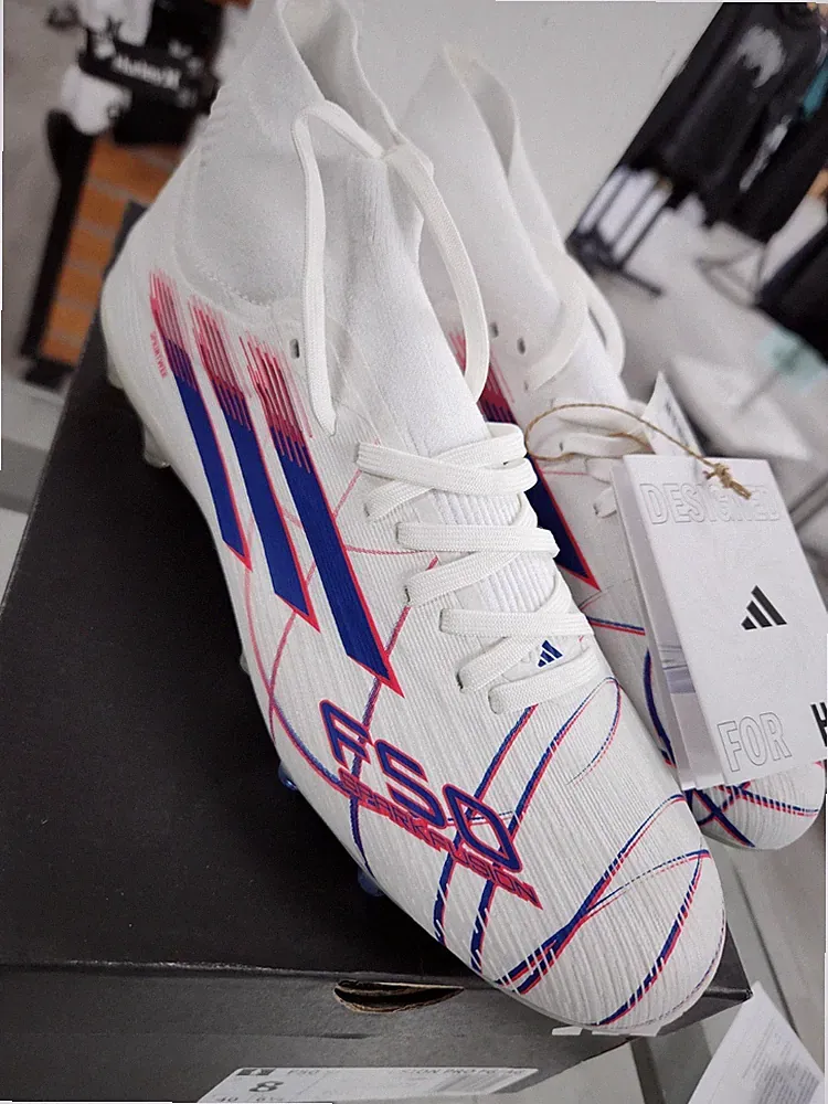 Adidas F50 Sparkfusion Pro FG/AG Soccer Cleats Women Sz 6 TRINITY RODMAN KJ1436