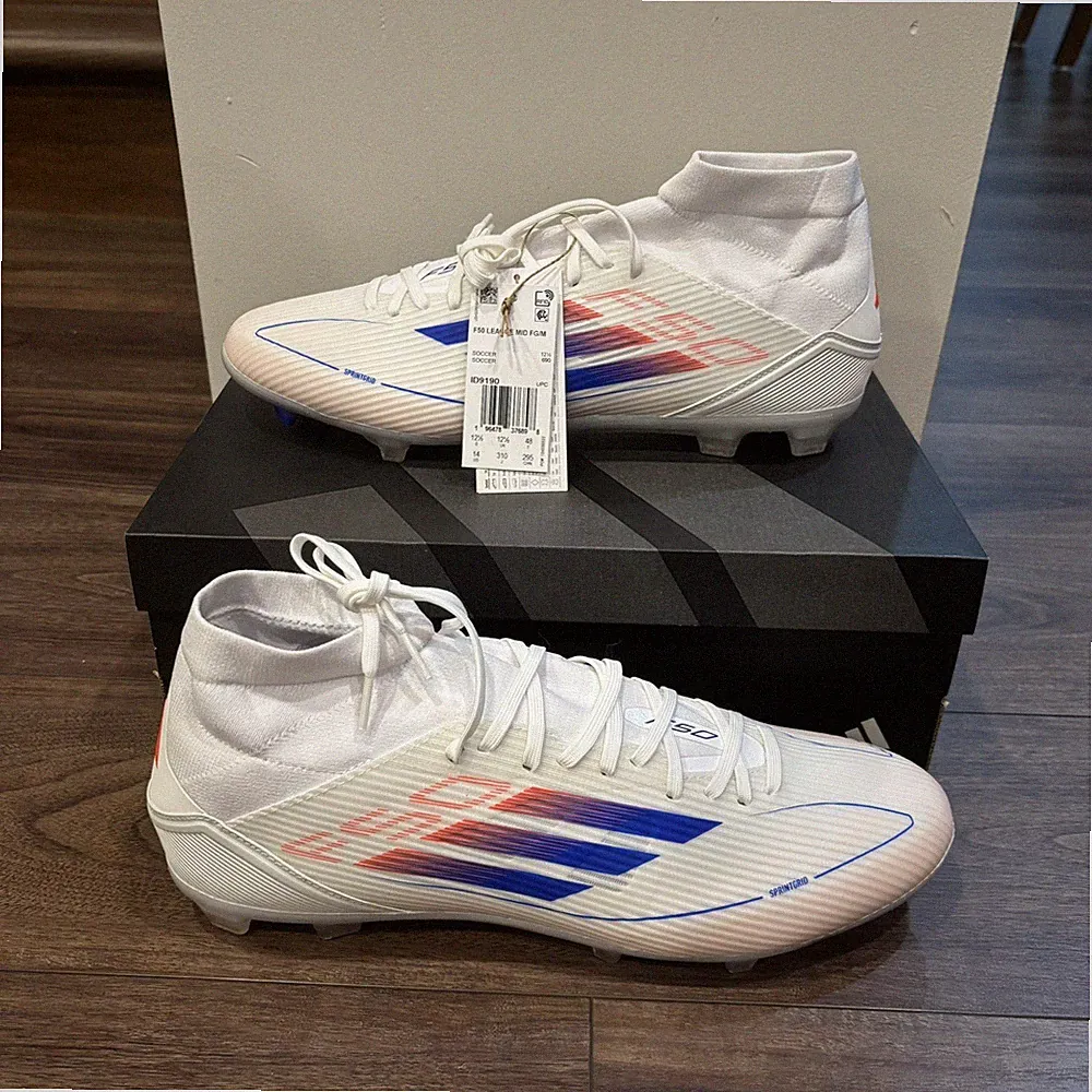 Adidas F50 Womens League Mid Fg/mg Soccer cleats ID9190 US 14 NWT
