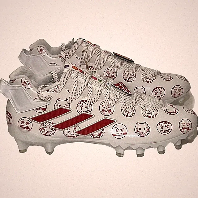 Adidas Freak 22 Football Game Cleats Big Mood DSG White Red Emoji Men 13 New
