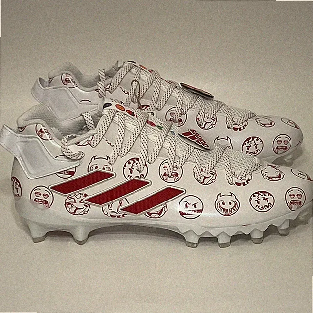 Adidas Freak 22 Football Game Cleats Big Mood DSG White Red Men Size 12 GZ6901