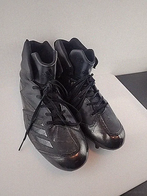 ADIDAS FREAK CLEATS MENS Size 12.5 CLU 600001 Black Football Soccer 2017