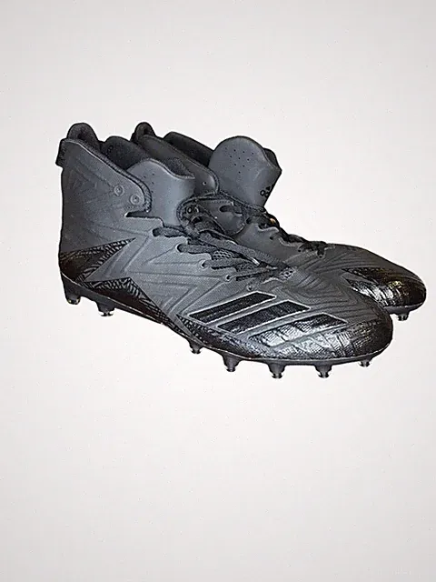 ADIDAS FREAK CLEATS MENS Size 17 CLU 600001 Black Football Soccer 2017 New