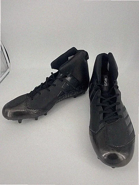 ADIDAS FREAK CLEATS MENS Size 18 CLU 600001 Black Football Soccer 2017 New