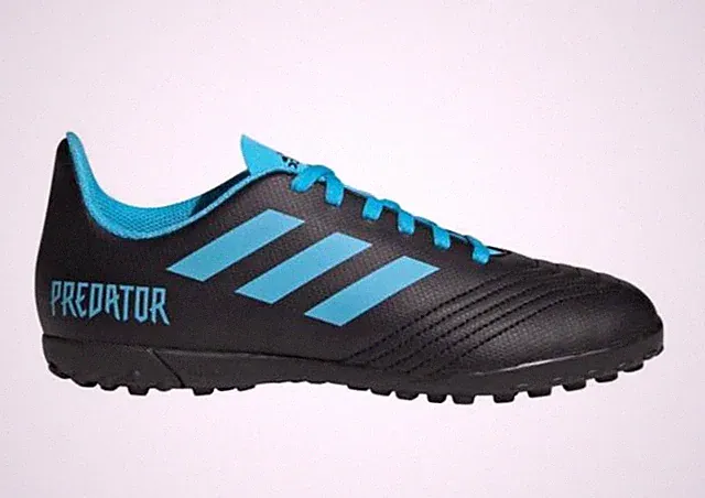 Adidas G25826 Predator 19.4 Indoor Soccer Shoes Big Kid Size 3.5