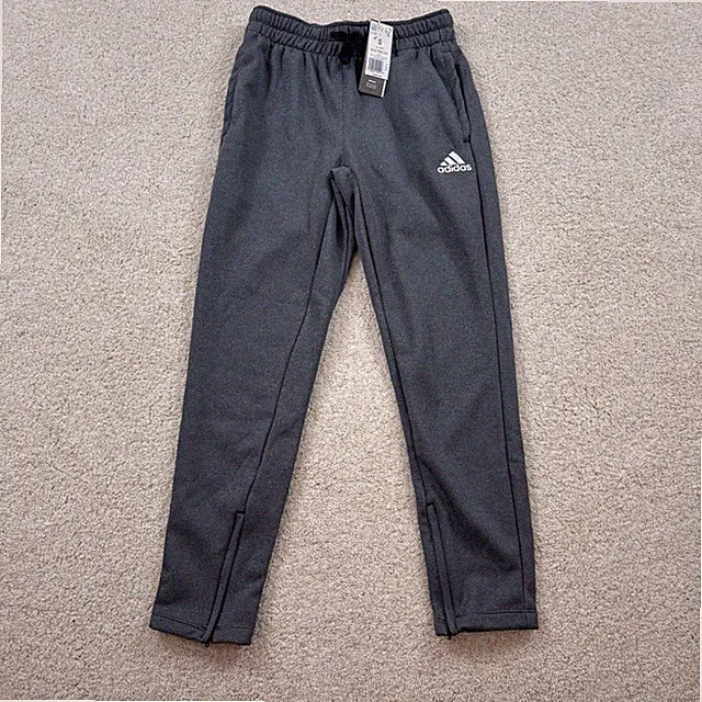 Adidas Game and Go Sweatpants Mens Small Gray New GT0061