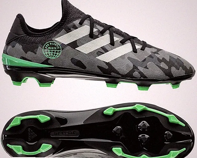 adidas GAMEMODE FG/AG SUSTAINMODE - Black/Grey Two/ Screaming Green G57878 Sz 8