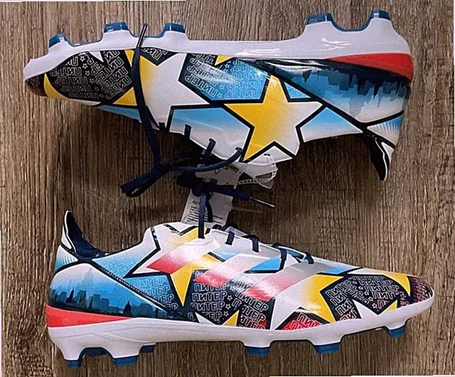 Adidas Gamemode Firm Ground Soccer Print Cleats Hybrid Touch 7.5 GZ1103
