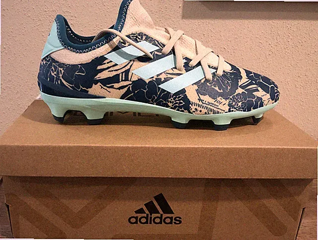 ADIDAS GAMEMODE KNIT FG SOCCER CLEATS SHOES GREEN SANBEI GW8522 SIZE 5