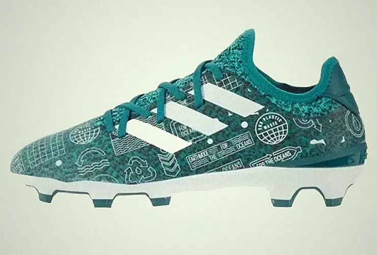 Adidas Gamemode Knit PB FG Mens Soccer Cleats Shoes Aqua Blue Size 5.5