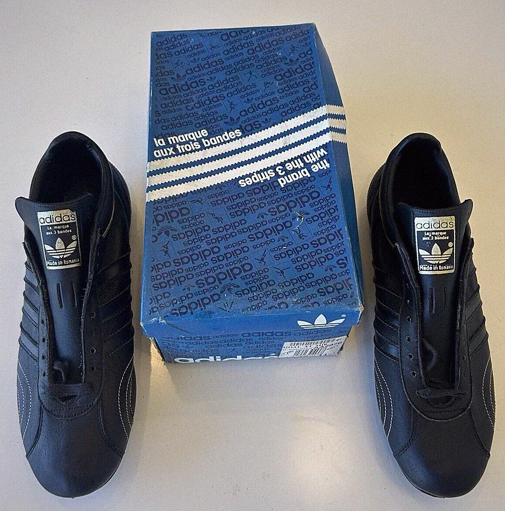 Adidas Goal XT Vintage Soccer Cleats Size 11.5 Rare & NEW w/Box Made In Romania