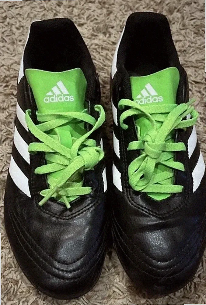 Adidas Goletto FG Youth Boys Cleats Sz 5.5Y Black Lace Up Soccer🔥FAST SHIP🔥