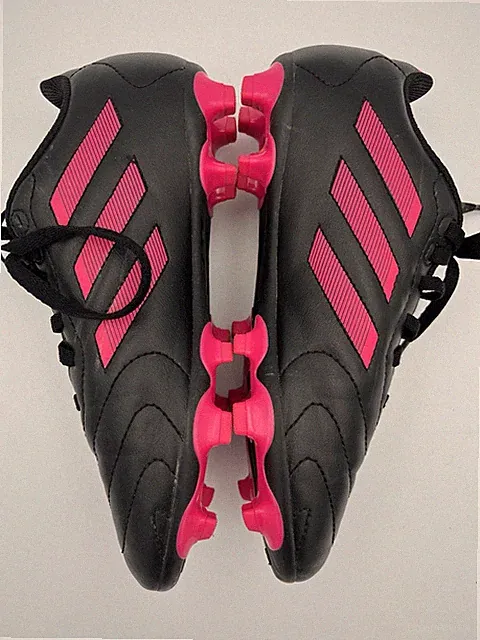 ADIDAS Goletto IX Firm Multi-ground Black/Pink Soccer Soccer Cleats Kids Size 3