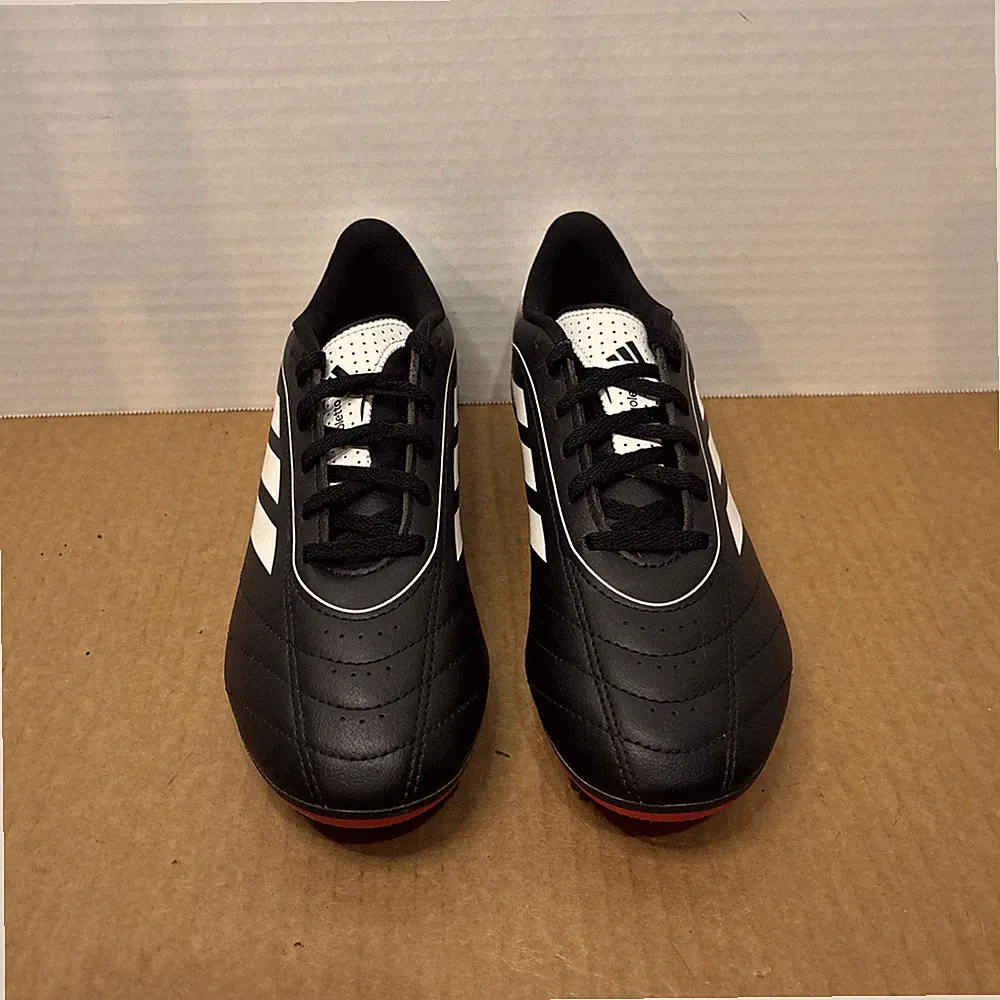 Adidas Goletto IX Men’s Size 7 Black White Running Leather Soccer Cleats