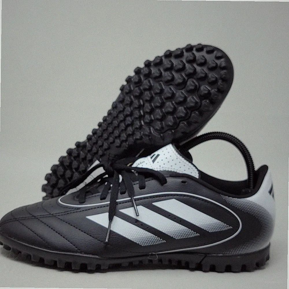 Adidas Goletto IX TF Core Black Cloud White IH0083 Mens Size 8 Soccer Cleats New