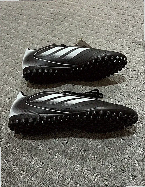 Adidas Goletto IX TF Core Black Cloud White Men’s Size 10.5 Turf Soccer Cleats