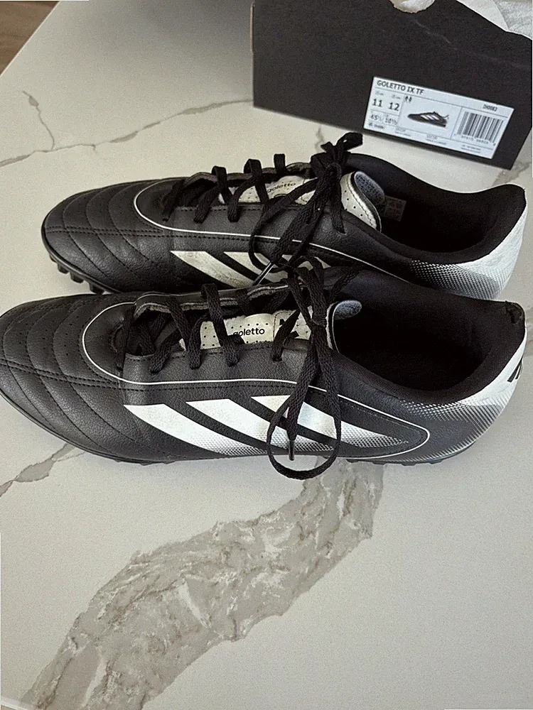 Adidas GOLETTO IX TF Hard artificial turf soccer sneakers IH0083 US Mens Sz 11