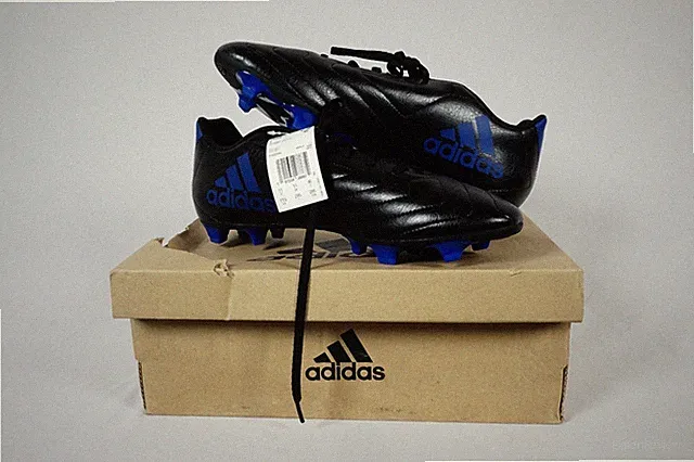 Adidas Goletto VII FG Men's Soccer Cleats Size US 11.5 Blue Black NEW!!