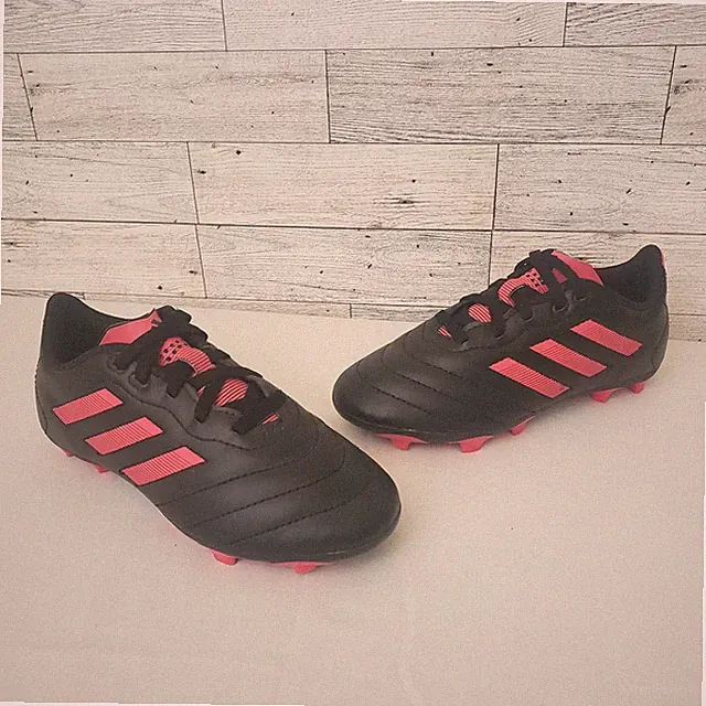 Adidas Goletto VII GX6907 FG Soccer Firm Ground Cleats Toddler Sz 13k Black Pink