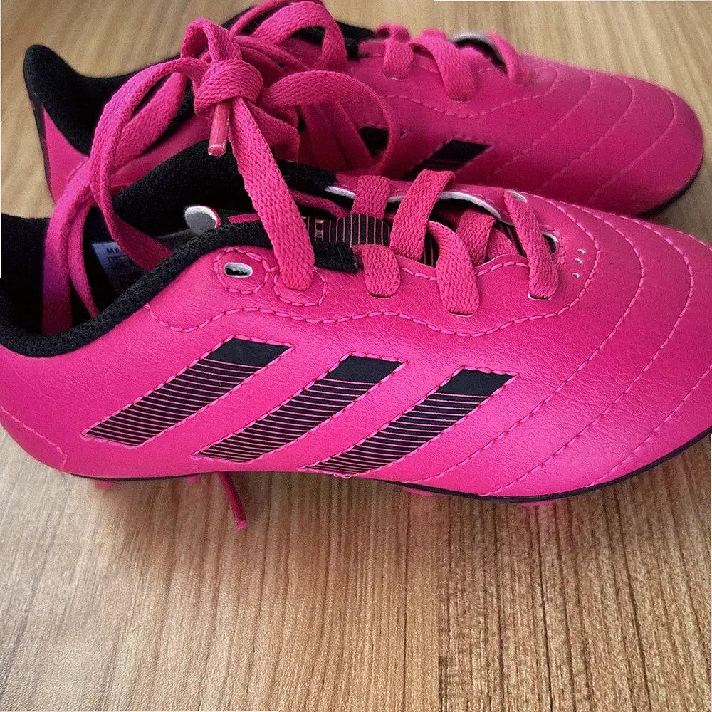 Adidas Goletto VIII FG J Soccer Cleats Kids Size US 10k Pink Black GW6163