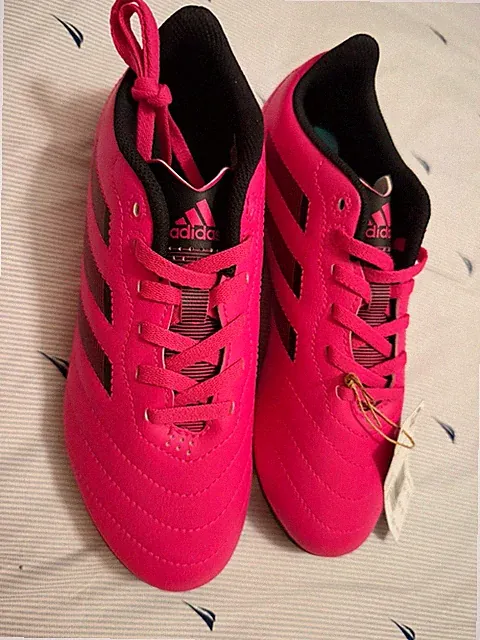 Adidas Goletto VIII FG J Youth Girls Soccer Cleats Pink GW6163 Size 6 NEW