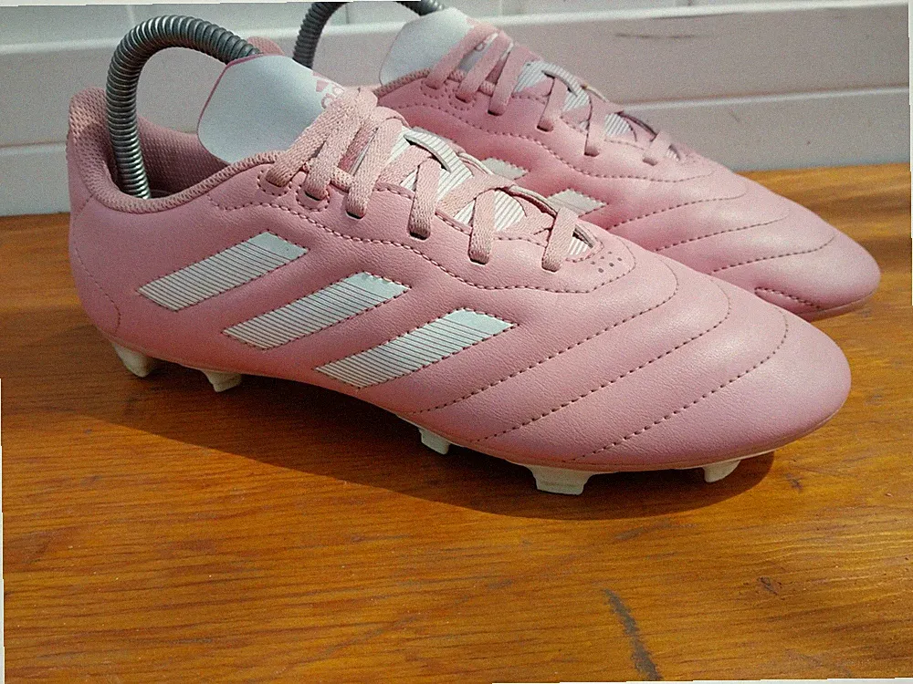 Adidas Goletto VIII FG J Youth Girls Soccer Cleats Pink Size 7.5y Women's Sz 9