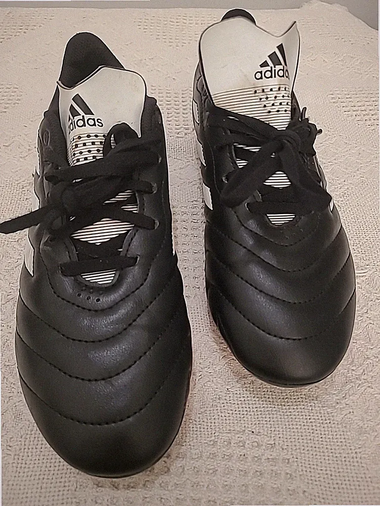 Adidas Goletto VIII FG Kids Football Boots Soccer Cleats12954374) Black Size 7.5