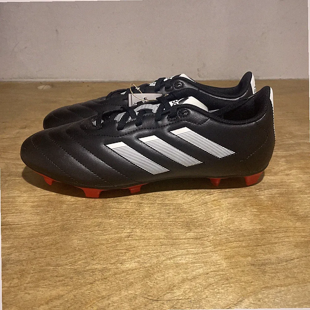 Adidas Goletto VIII FG Mens Shoes Size 7.5 Black Lace-Up Soccer Cleats