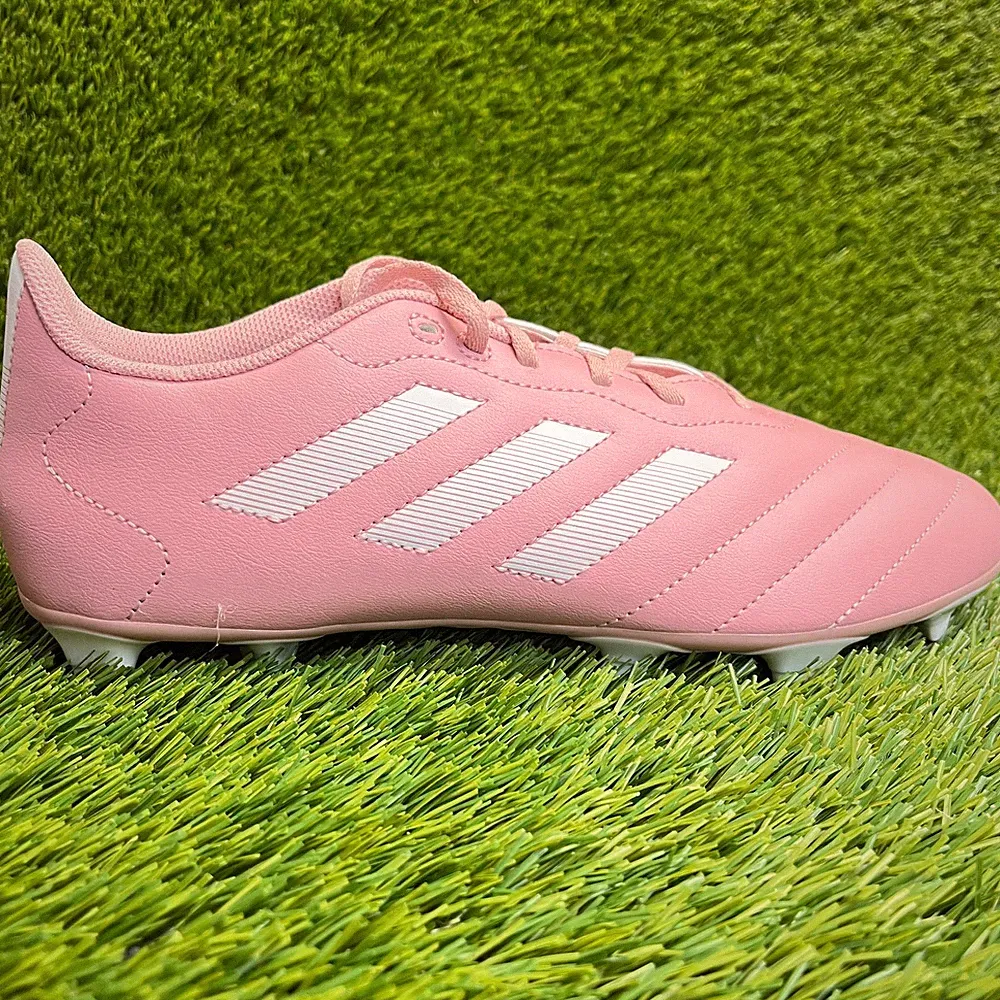 Adidas Goletto VIII FG Mens Size 10 Pink White Running Leather Soccer Cleats