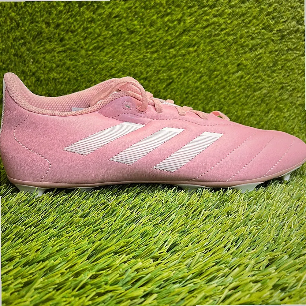 Adidas Goletto VIII FG Mens Size 11 Pink White Running Leather Soccer Cleats