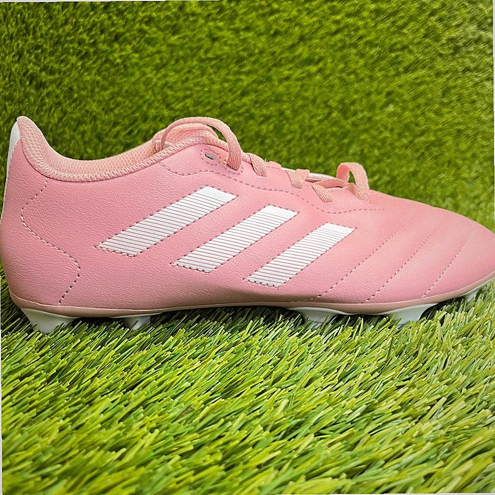 Adidas Goletto VIII FG Mens Size 6.5 Pink White Running Leather Soccer Cleats