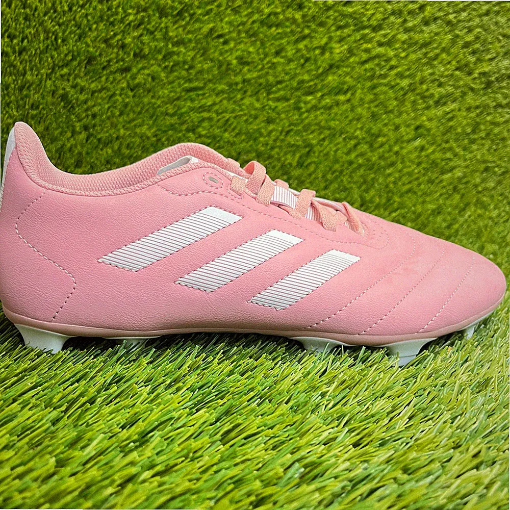 Adidas Goletto VIII FG Mens Size 8.5 Pink White Running Leather Soccer Cleats