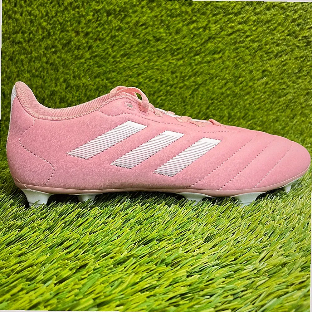 Adidas Goletto VIII FG Mens Size 8.5 Pink White Running Leather Soccer Cleats