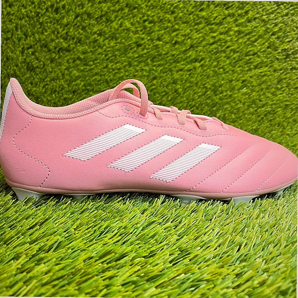 Adidas Goletto VIII FG Mens Size 9 Pink White Running Leather Soccer Cleats