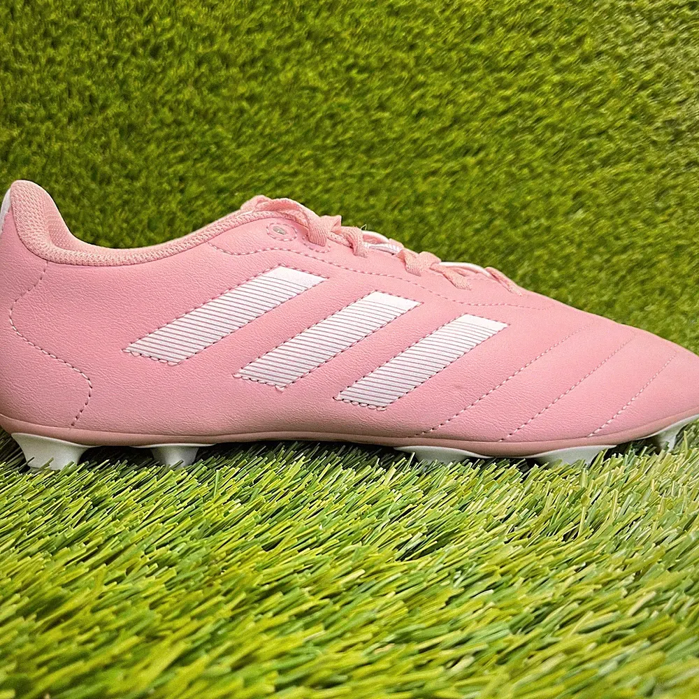 Adidas Goletto VIII FG Mens Size 9 Pink White Running Leather Soccer Cleats